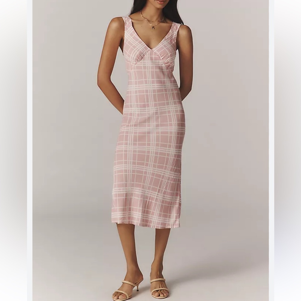 NWT Reformation
Beauden Dress/ Size L/ Color Pink